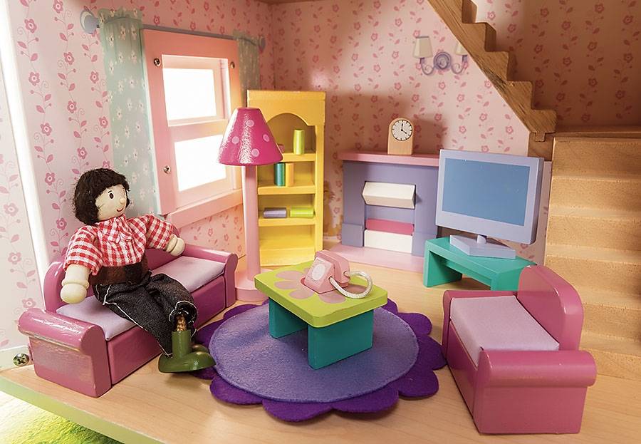 Кукольная мебель своими руками - выбираем подручные материалы и создаем уникальную игрушку для своего ребенка