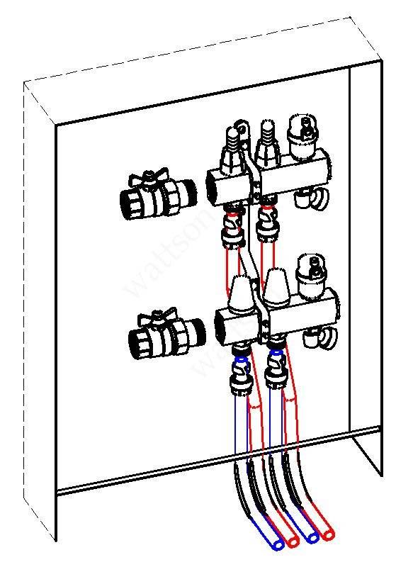 Смесительный узел для теплого пола: схема подмеса своими руками, монтаж группы подмеса, регулировка. подключение