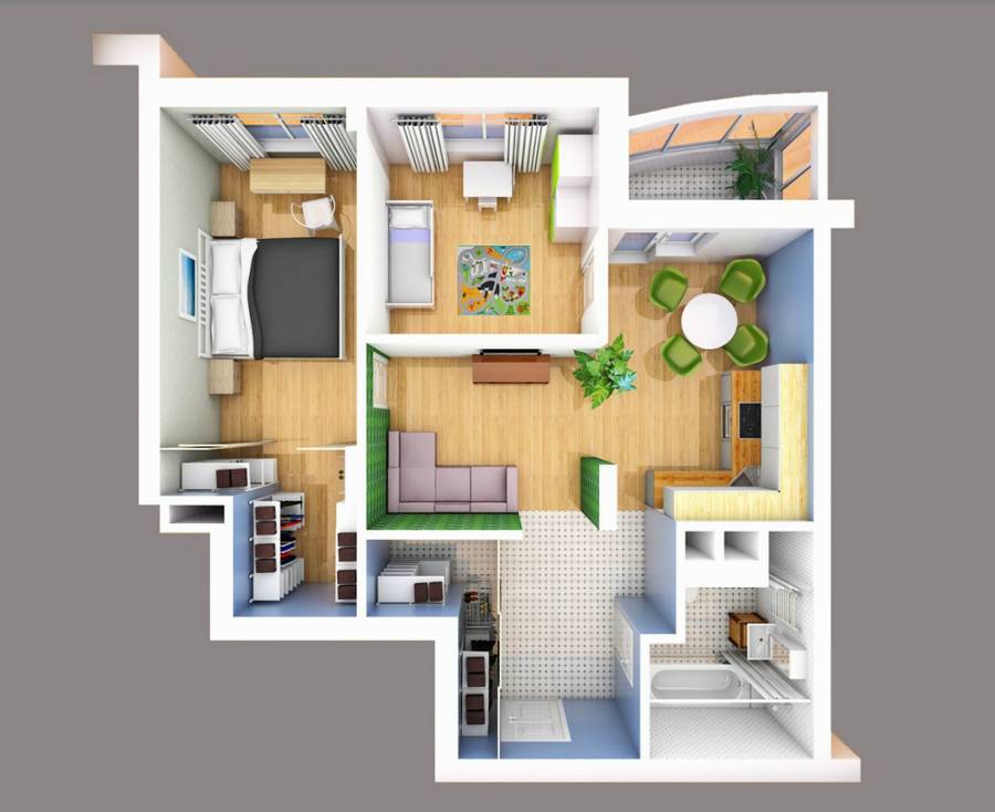 Перепланировка однокомнатной квартиры - фото
перепланировка однокомнатной квартиры - фото