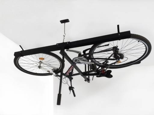 Делаем подвес для крепления велосипеда к потолку