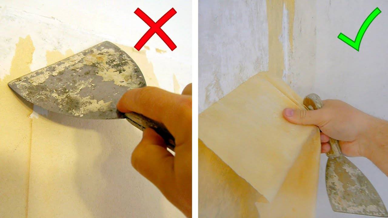 Как снять старые бумажные и виниловые обои со стены: быстро, легко и без лишних усилий
