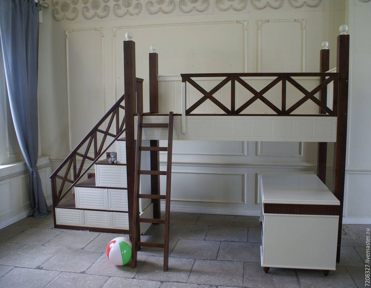 Лестница для кровати чердака - всё о лестницах