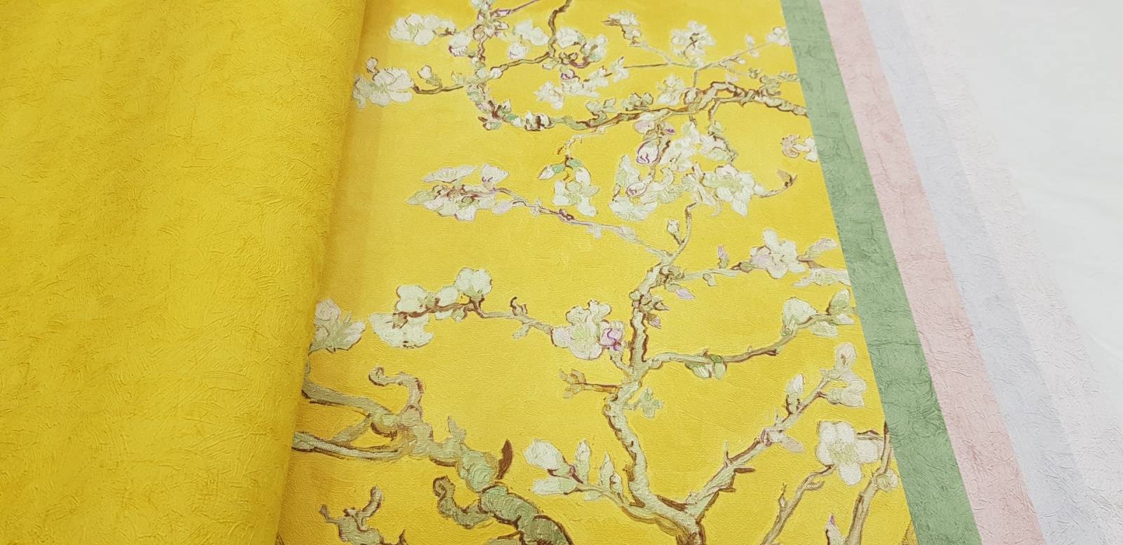 Обои «ван гог» (51 фото) — панно с цветущим миндалем и сакурой в интерьере, отзывы о коллекции для стен