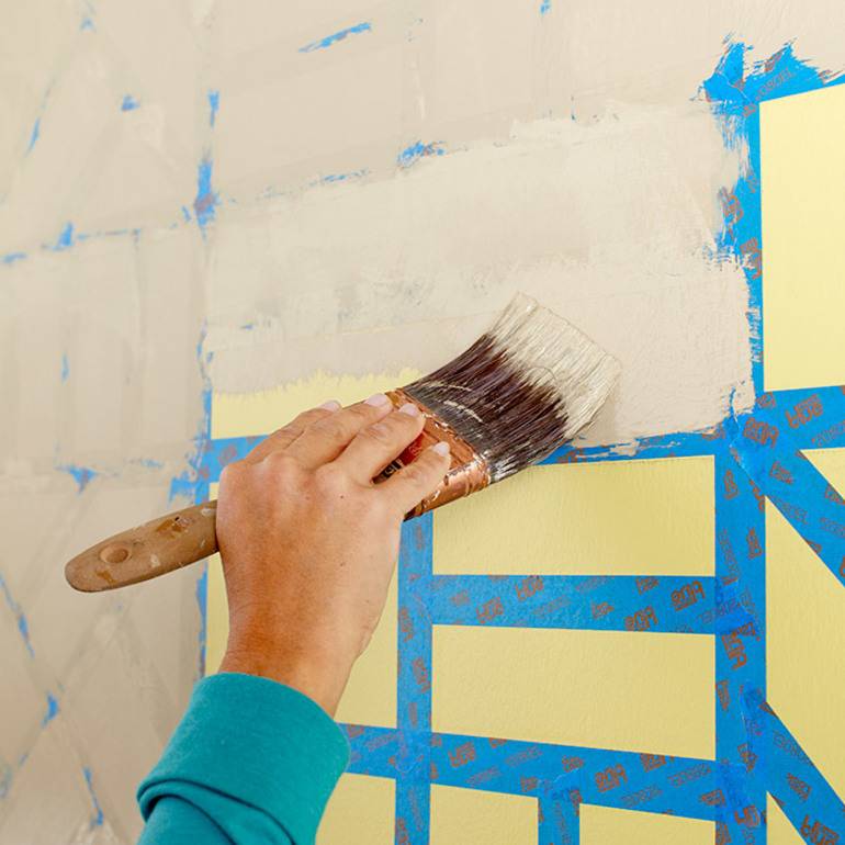 Декоративная покраска стен своими руками: виды красок и декора помещения