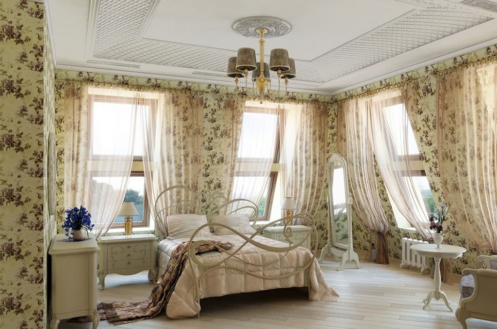 Дизайн спальни в стиле прованс: изящная простота с французским налётом, идеи интерьера