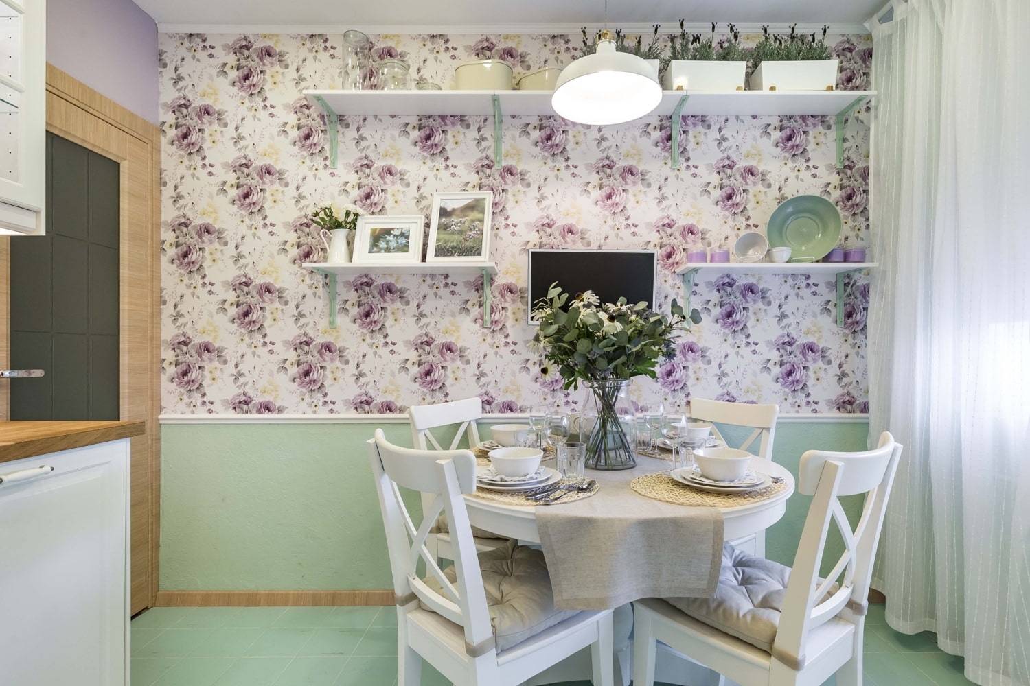 Декор стен на кухне: 60+ фото, идеи в современном стиле, классике и провансе