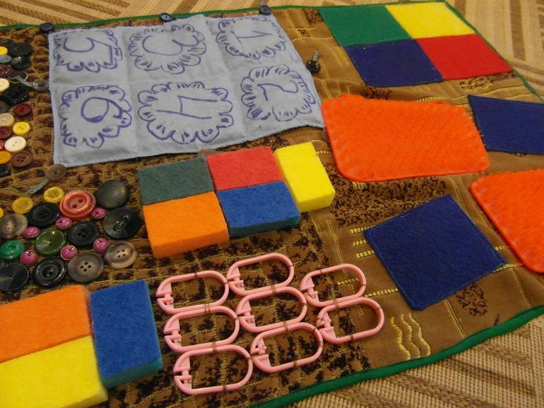 Массажный коврик для детей своими руками: 100% пользы и никакого вреда