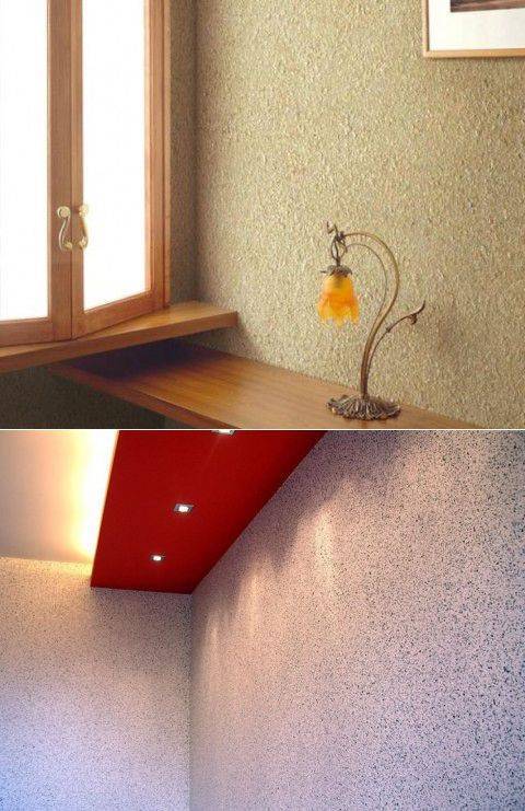 Флоковое покрытие для стен: способ декорирования