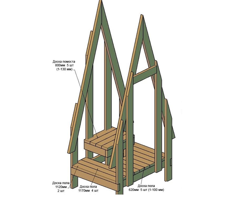 Туалет для дачи теремок чертежи размеры своими руками деревянный