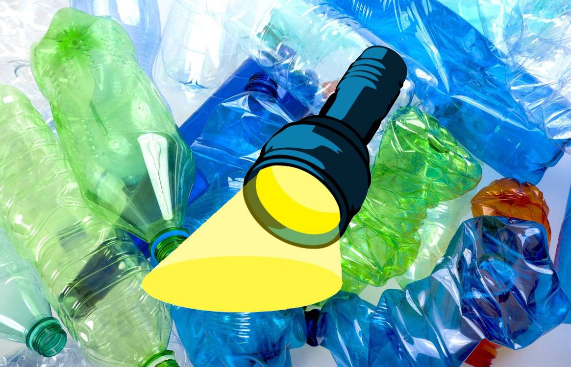 Вечный фонарик из пластиковой бутылки: два варианта из подручных материалов