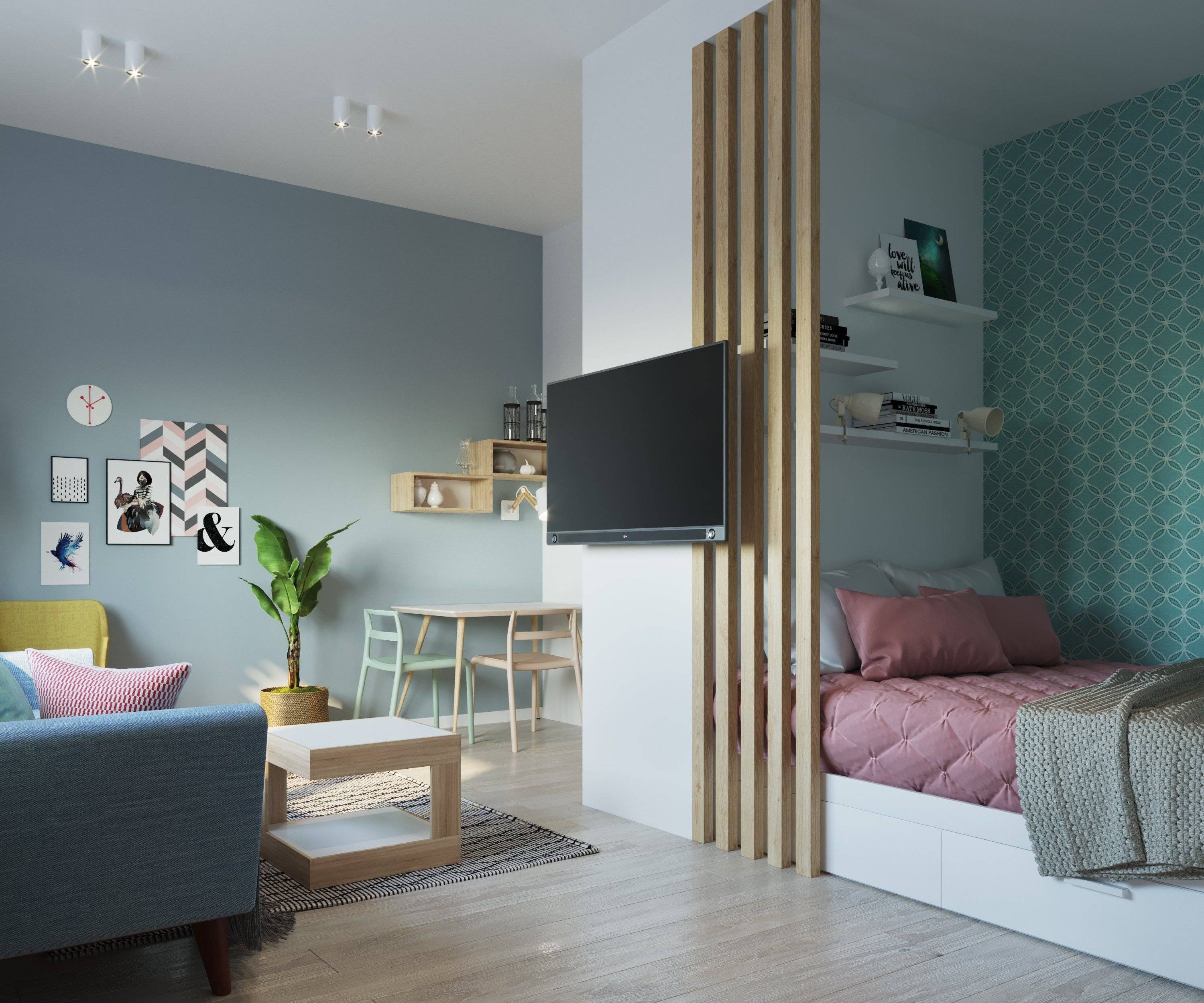 Как устроить спальню в квартире-студии: самые яркие идеи