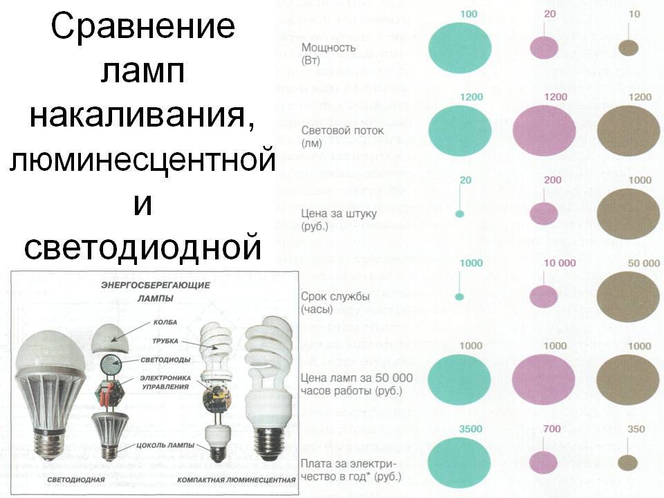 Какие лампы лучше светодиодные или энергосберегающие? сравнение и оценка параметров