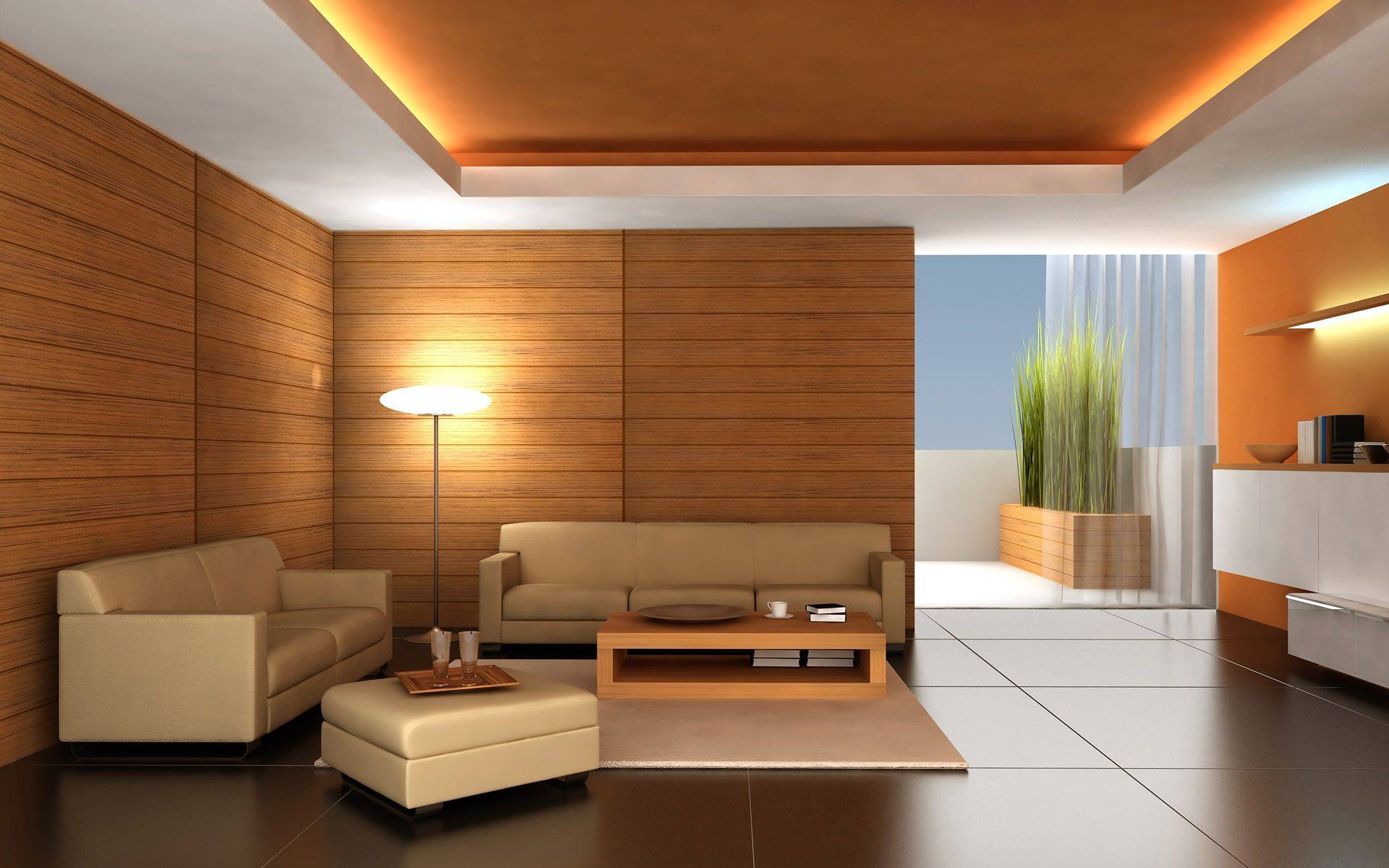 Современные идеи дизайна зала в квартире: интерьер, с камином