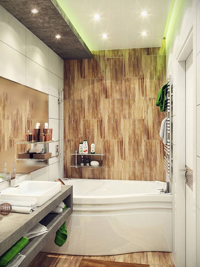 Дизайн маленькой ванной комнаты в квартире: выбор стиля и приемы по визуальному увеличению пространства, фото