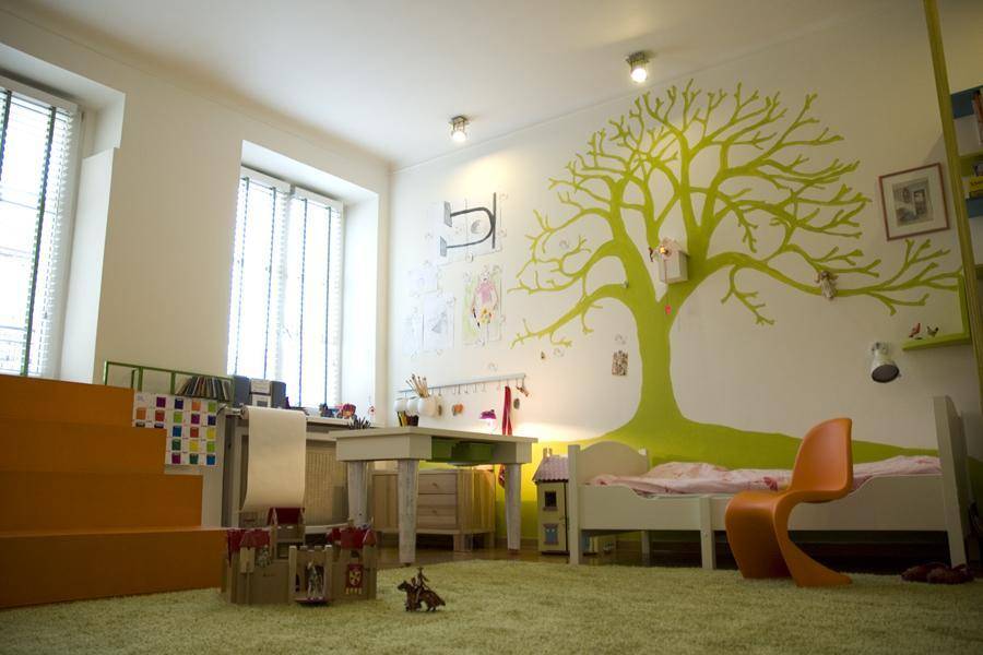 Каким цветом покрасить стены в детской комнате: 30 готовых решений и советы
