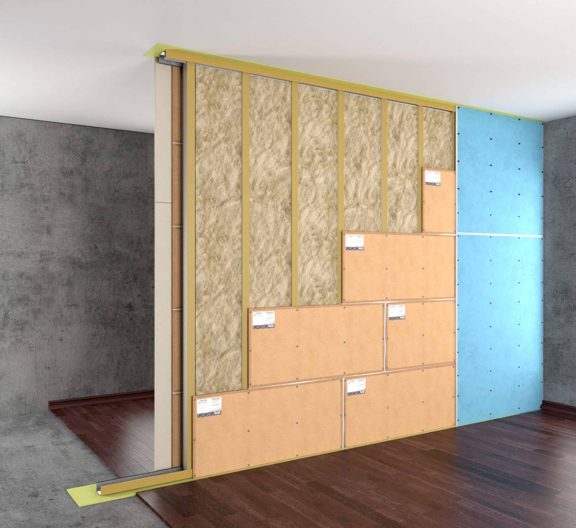 Шумоизоляция стен в квартиире: современные материалы