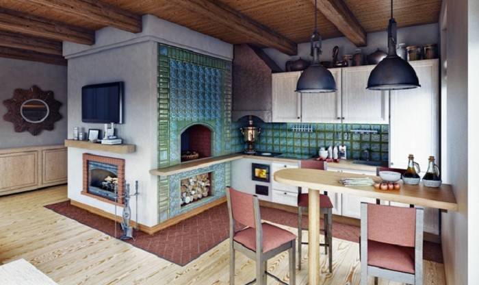 Кухня в частном доме: особенности, идеи и рекомендации по обустройству дизайна интерьера в частном доме