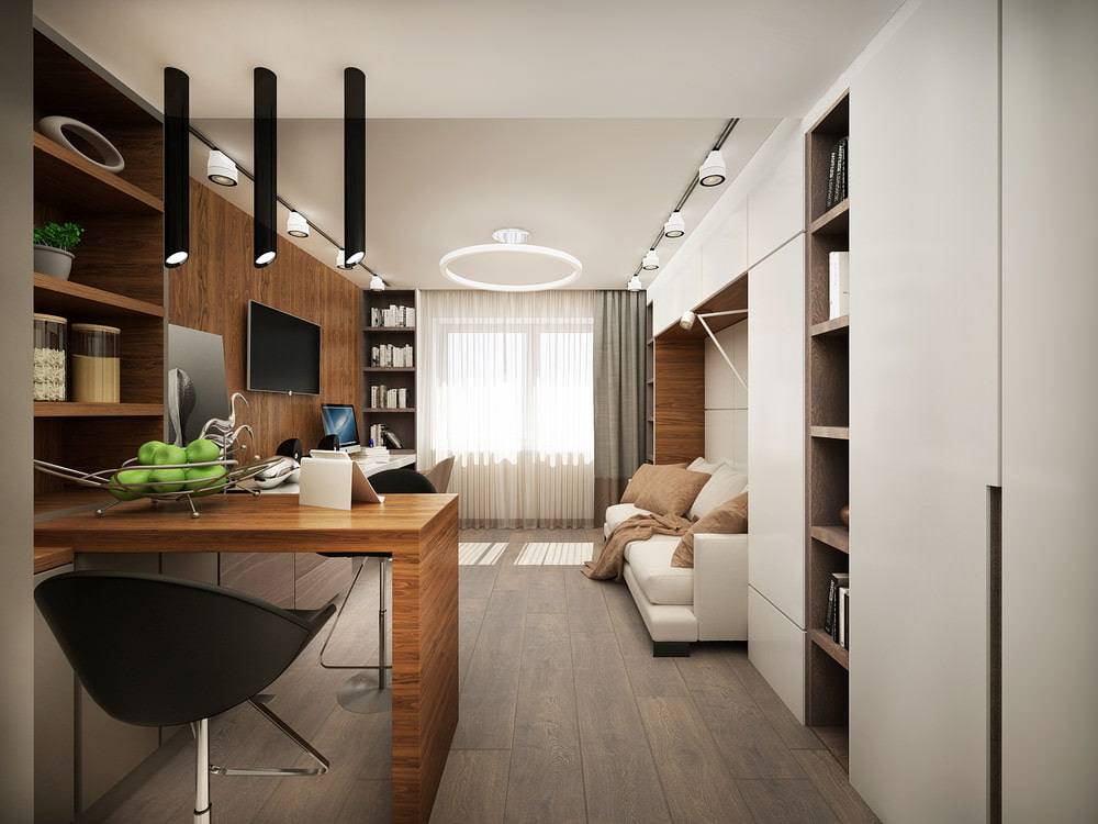 Дизайн студии (проекты + фото)  интерьер квартиры 2022 и планировка студии в 3d