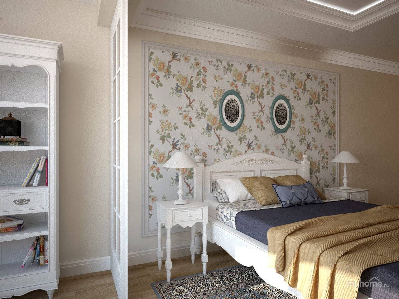 Интерьер спальни в стиле прованс: 150+ (фото) красивого дизайна