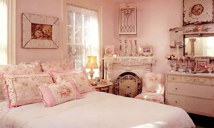 Спальня в стиле шебби шик – романтика в светлых тонах – rehouz